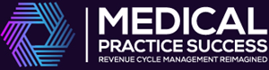A logo for medical practice revenue cycle management.